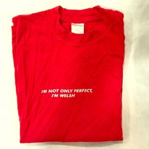 I’m Not Perfect I’m Welsh!  (BEEFY T)
